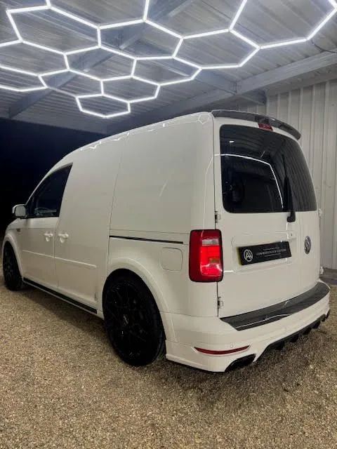 VOLKSWAGEN CADDY REAR HYBRID BUMPER ADD ON
