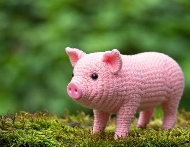 Amigurumi - Pig